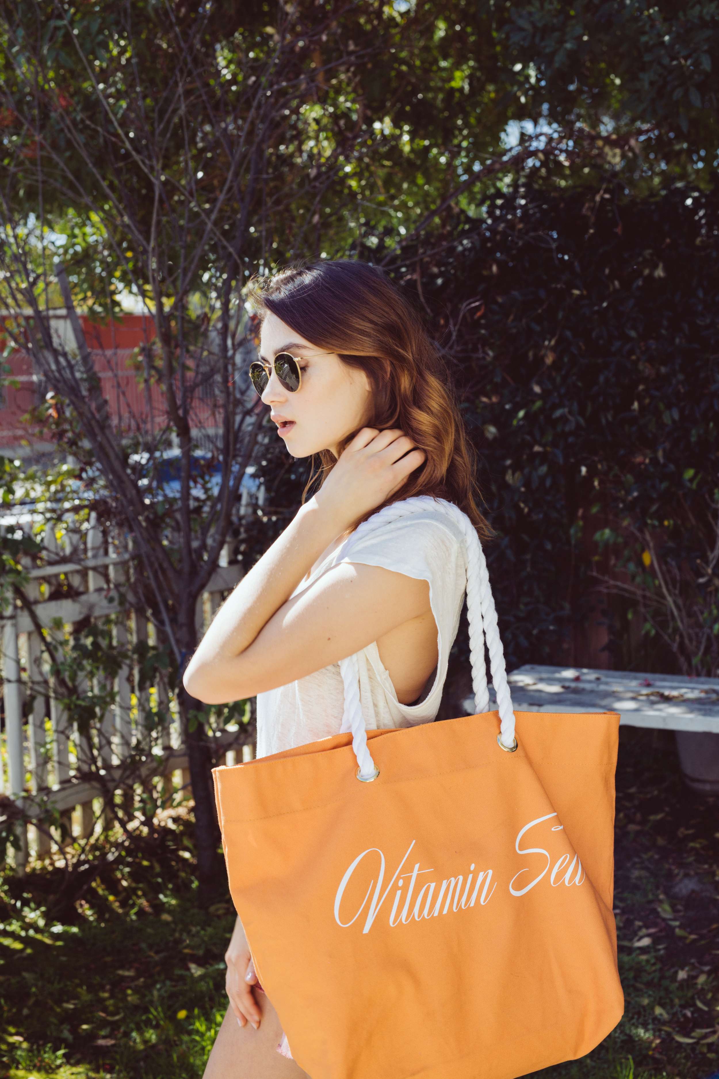 Trina turk beach outlet tote