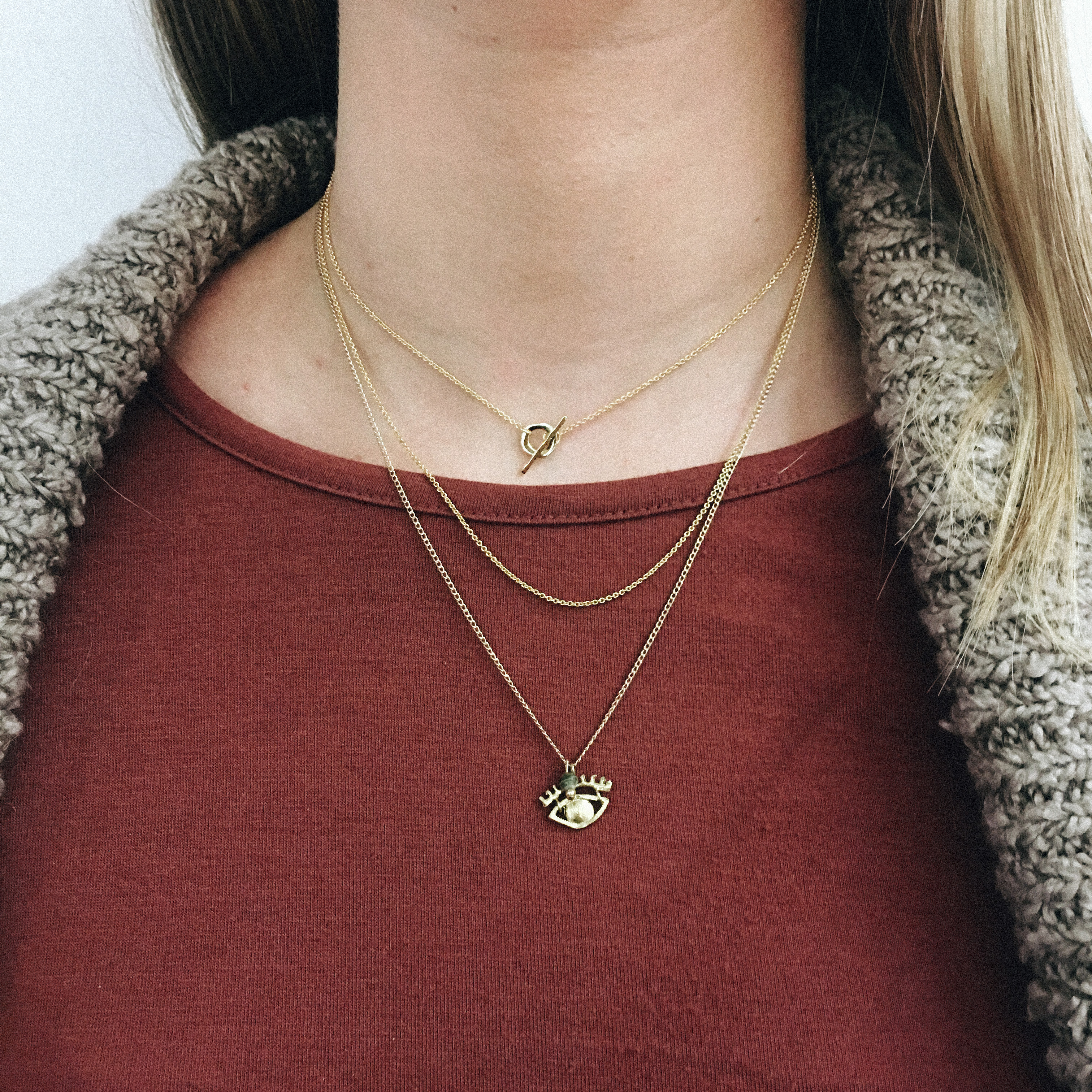 Five tips for layering necklaces like a pro