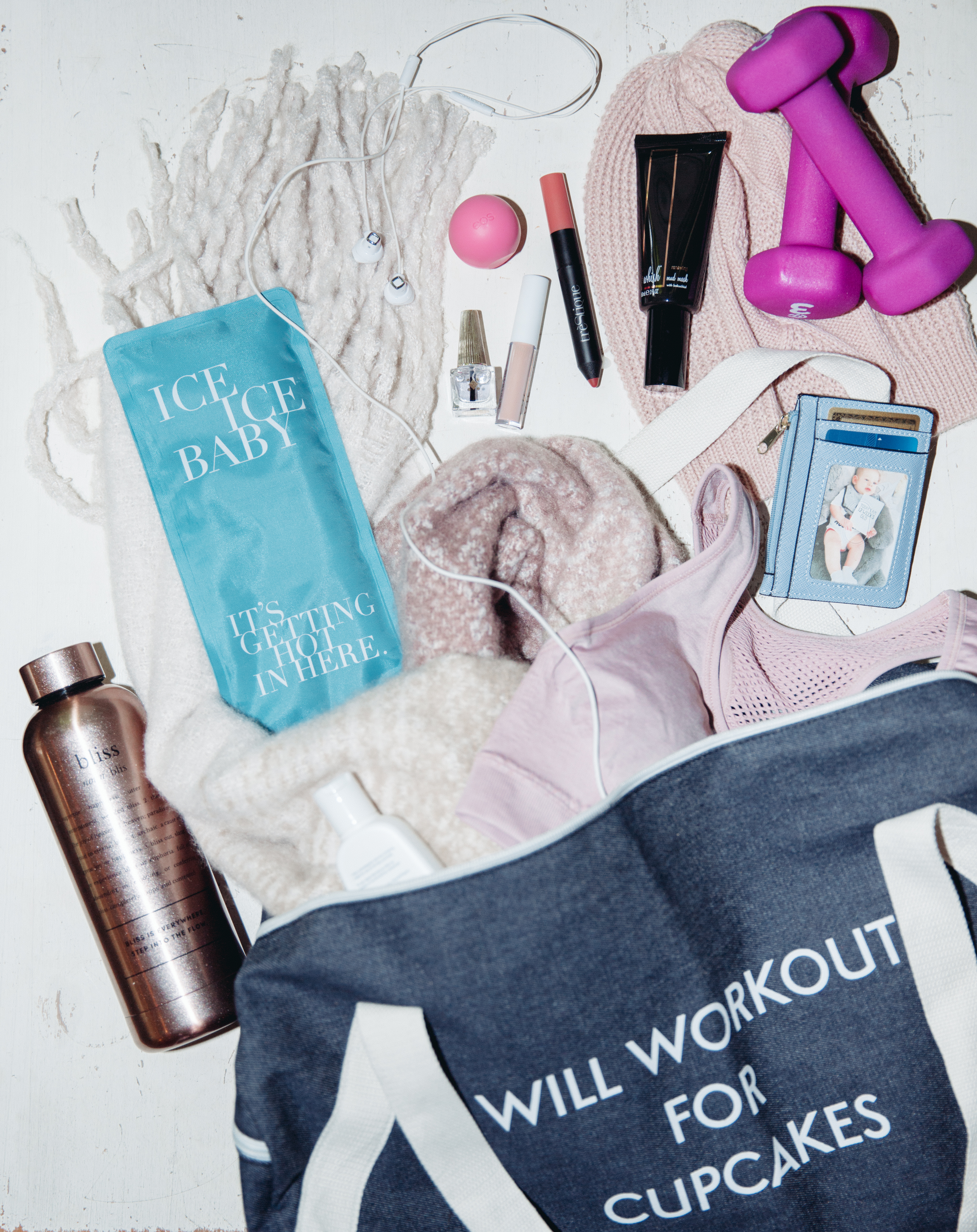 A Peek Inside My Gym Bag